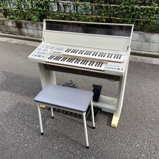 YAMAHA エレクトーン HE-5 クラシック 白の画像