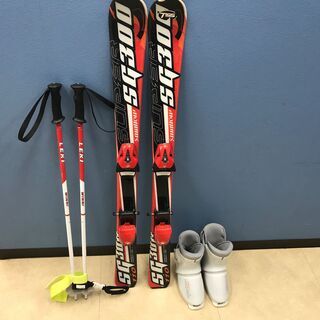 【良品】ジュニア・スキー3点セット 管理No2 『近隣は無償でお...