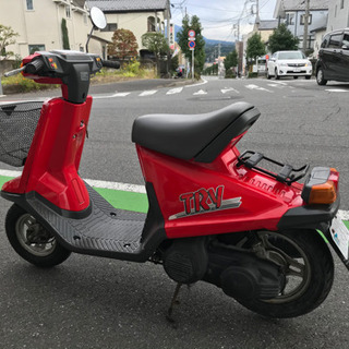 ヤマハTRY 超希少　しっかり整備しました　バッテリー　タイヤ新品の画像