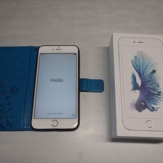 ●iPhone6s plus 16GB ゴールド　バッテリ新品交...