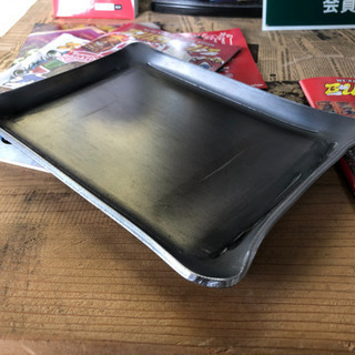 一人キャンプにオススメ！こだわり鉄板☆厚さ4.5mm！の画像