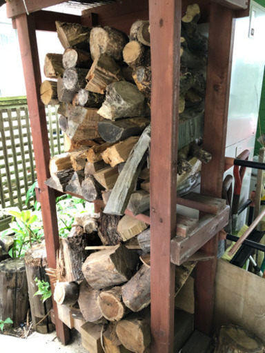 薪　広葉樹2年乾燥したまき　すぐ使える！