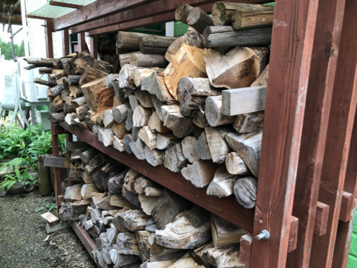 薪　広葉樹　2年乾燥すぐ使える！