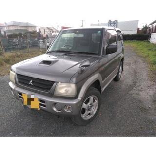 三菱　パジェロミニ　グレー　4WDの画像