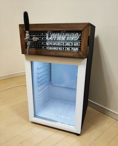 年末セール自作ビールサーバー♪ディスプレイ冷蔵庫サーバー