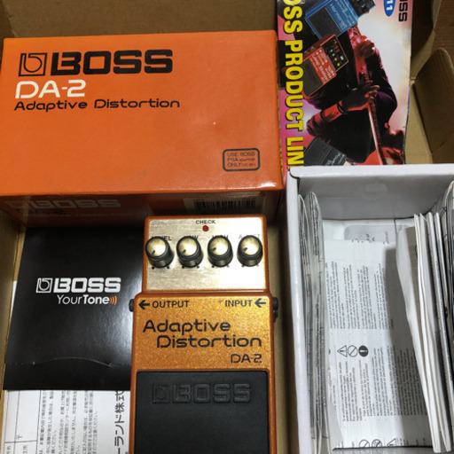 BOSS DA-2 AdaptiveDistortion ボス　ディストーション