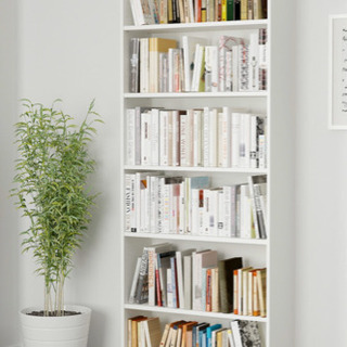 【美品】IKEAシンプ白棚２台まとめ売りの画像