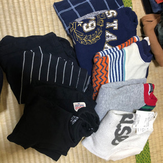 100size 男の子　ズボン、冬服の画像