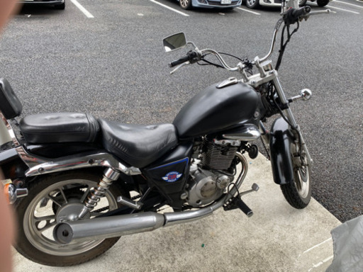 gz125hs  125cc  アメリカンバイク