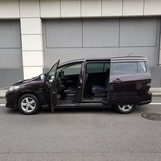 プレマシー20Ｓ　Ｈ22最終モデル　車検3年3月　走行63000キロ　社外2ＤＩＮナビ＆フルセグＴＶ　カラーバックカメラ　ＥＴＣ　両側パワースライドドア　キセノン　純正15ＡＷ　カードキー　3列シート7人乗りの画像