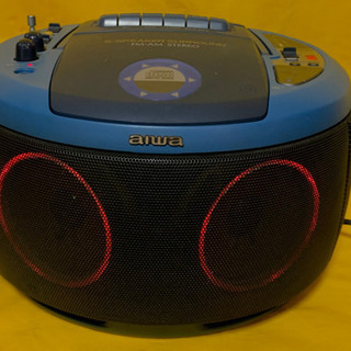 AIWA  ＣＳＤ－ＭＲ１CDラジカセ　CDのみ不可動