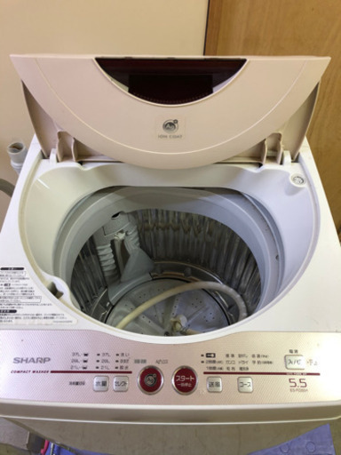 シャープ　洗濯機　2008年製