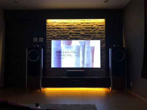 シアタールーム　映画館　リビング　お洒落　ワンオフ