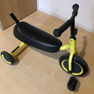 IDES（アイデス）D-bike dax 【イエロー】　三輪車