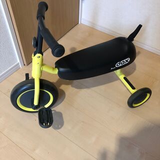 IDES（アイデス）D-bike dax 【イエロー】　三輪車の画像
