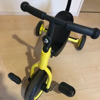 IDES（アイデス）D-bike dax 【イエロー】　三輪車の画像