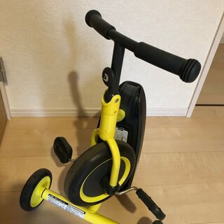IDES（アイデス）D-bike dax 【イエロー】　三輪車の画像