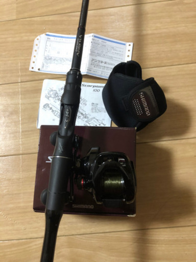アドレナ　スコーピオンdc ブラックバス用　釣り具　