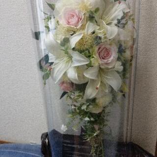 結婚式　キャスケードブーケ　