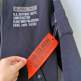 アルファインダストリー 上着の画像