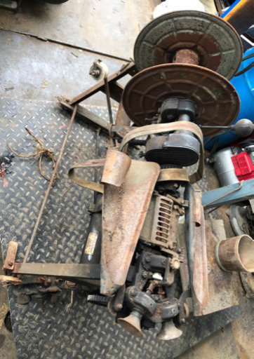 マサル式　製縄機　縄ない機　レトロ　アンティーク