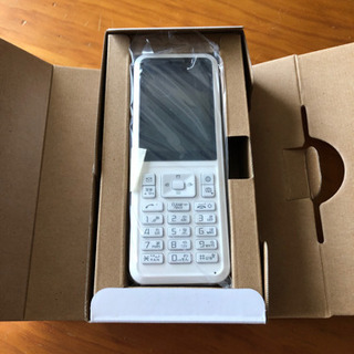 ソフトバンクのSimply602SIホワイト未使用SIMロック解除済