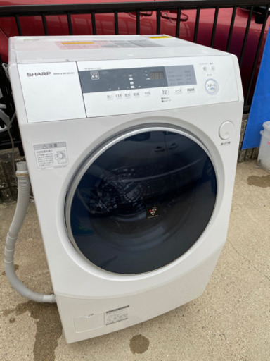 お薦め品‼️プラズマクラスター搭載‼️シャープドラム洗濯乾燥機 ES-ZH1 10/6kg 2017年