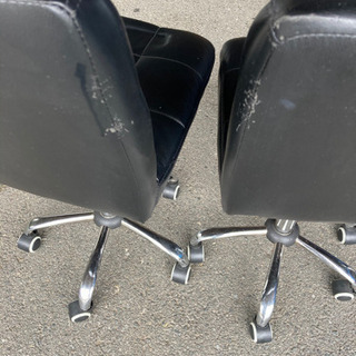 オフィスにも使える椅子　3脚セットの画像