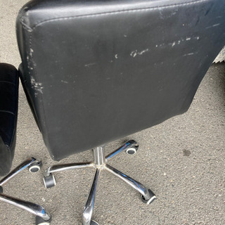 オフィスにも使える椅子　3脚セットの画像