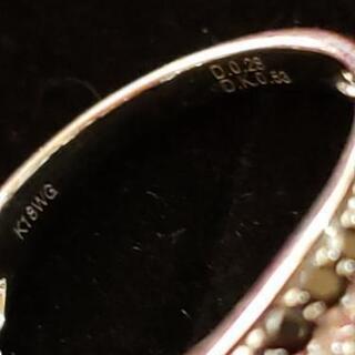 🉐️🔴カメリア・ダイアモンド＆ブラックダイヤリングの画像