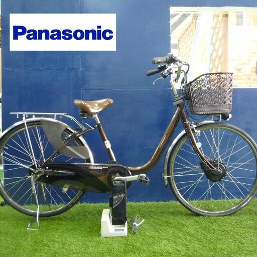 電動アシスト自転車￼パナソニック 充電器付き 26インチ 定価 ViVi ss Panasonic] ViVi(ビビ)・DX 26吋電動アシスト自転車 16Ahバッテリー+