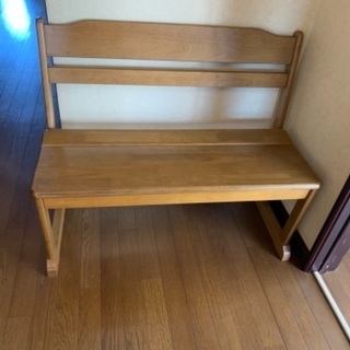 椅子(ベンチタイプ)※残り一脚