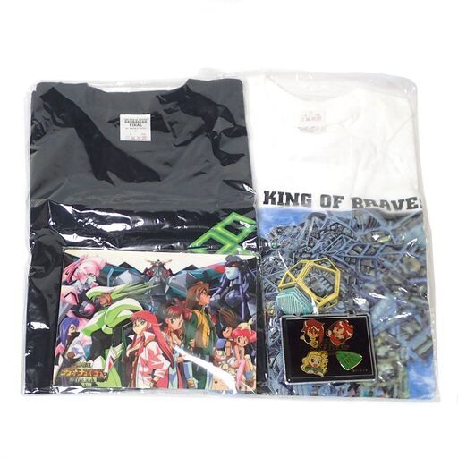 CA761 希少 勇者王ガオガイガー マウスパッド バッジ シャツ レア