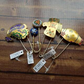 南米チチカカのピン　4個まとめて