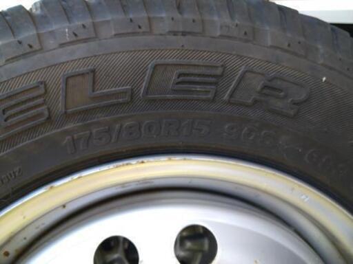 スパイクタイヤ 175/80R15 テリオスキッド パジェロミニ ジムニー