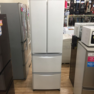 三菱 MR-F40S-W 冷蔵庫 400L 2011年製 三菱電機 MR-F40S-W [ピュア