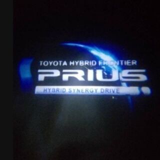 ①　プリウス　ドアランプ ドアウェルカムライト カーテシライト カーテシランプ LEDロゴ投影ライト 2個セットの画像