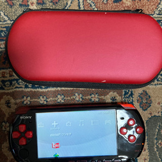 赤黒カラーPSP3000 中古品　ジャンク