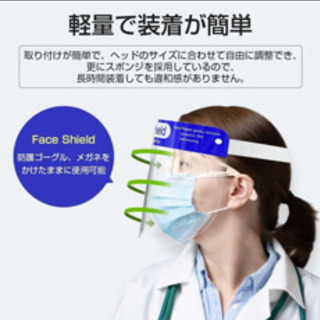 フェイスシールドの画像