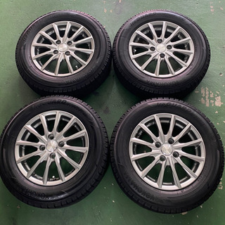 スタッドレスタイヤ・ホイール4本セット185/65R14  86Q IG50