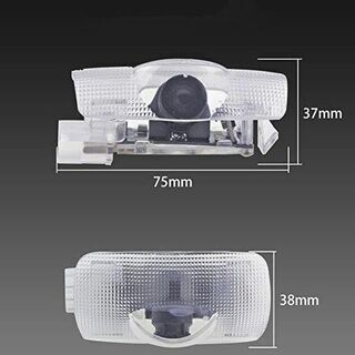⑤ハリアー　 HARRIER 30系 60系　ドアランプ ドアライト カーテシライト カーテシランプ LEDロゴ投影ライト 4個セットの画像