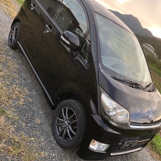 車検2年付　ダイハツ　175ムーヴ　ムーブ　CVT  低燃費　8万キロ　ナビ付き　の画像