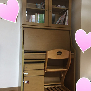 学習机と椅子のセット