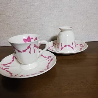 ウェッジウッド  Huskデミタスカップ＆ソーサー2客
