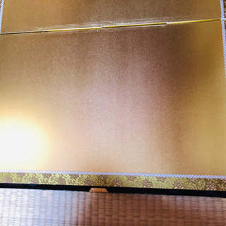 金屏風の画像