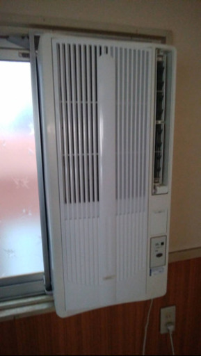 中古】 KOIZUMI EWA-1845E2 ウインドエアコン 窓用 冷房