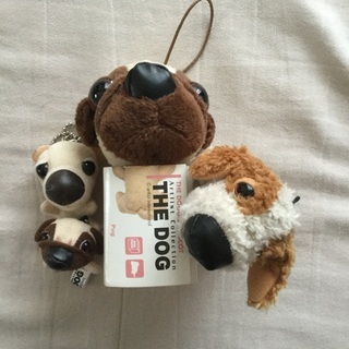 お値下げしました◆THE DOGマスコット◆ミニキーホルダー　５...
