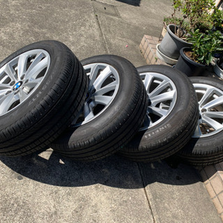 ☆送料無料☆ BMW 純正 5シリーズ F10 タイヤ付き アルミホイール 4本