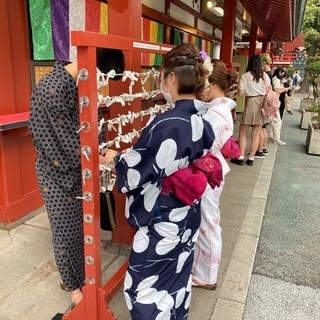 和服で鎌倉陽だまり散歩❗️