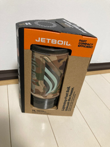 ② ジェットボイルフラッシュ キャンプなどに